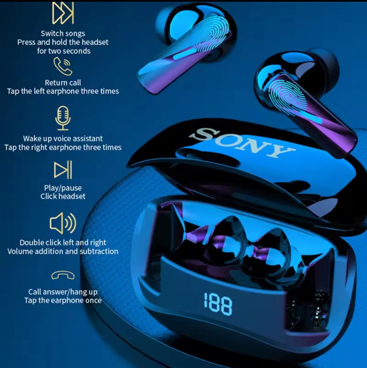 Headphone Bluetooth SONY - Foto 3