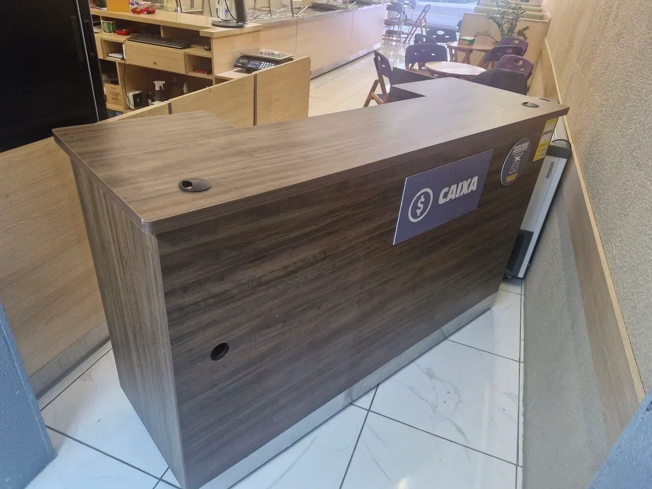 Balcão caixa