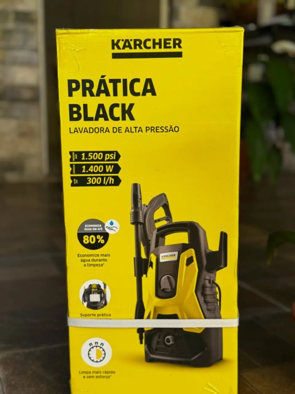 Lavadora de Alta pressão 1500 PSI com Aplicador de Detergente - Foto 5