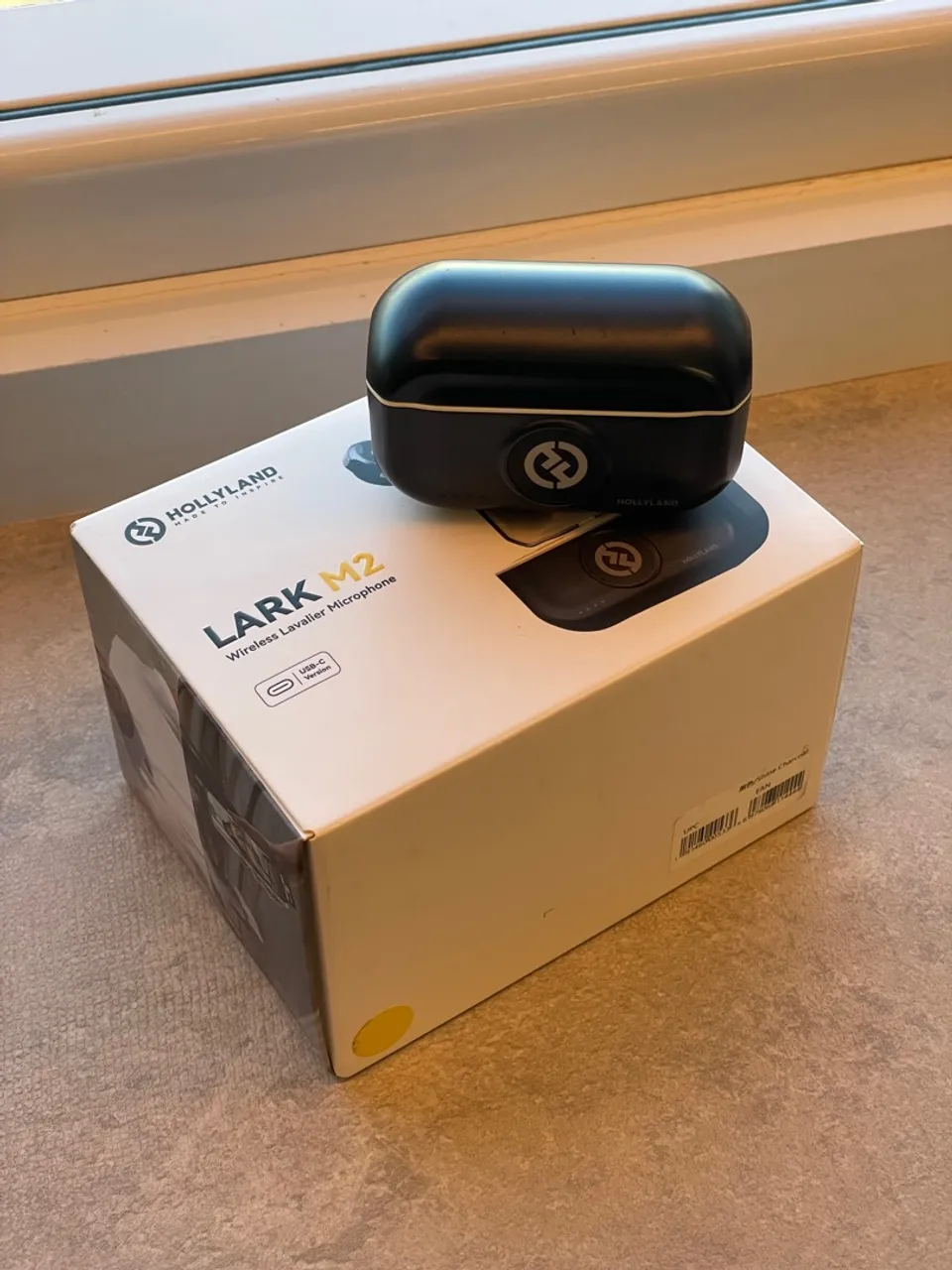 Hollyland Lark M2 - Microfone Lavalier Sem Fio