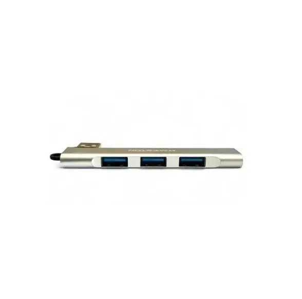 Hub USB 4 portas 2.0 e 3.0 Liga de alumínio Compacta - Foto 4
