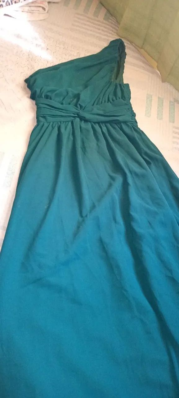 Vestido verde de festa - Foto 3