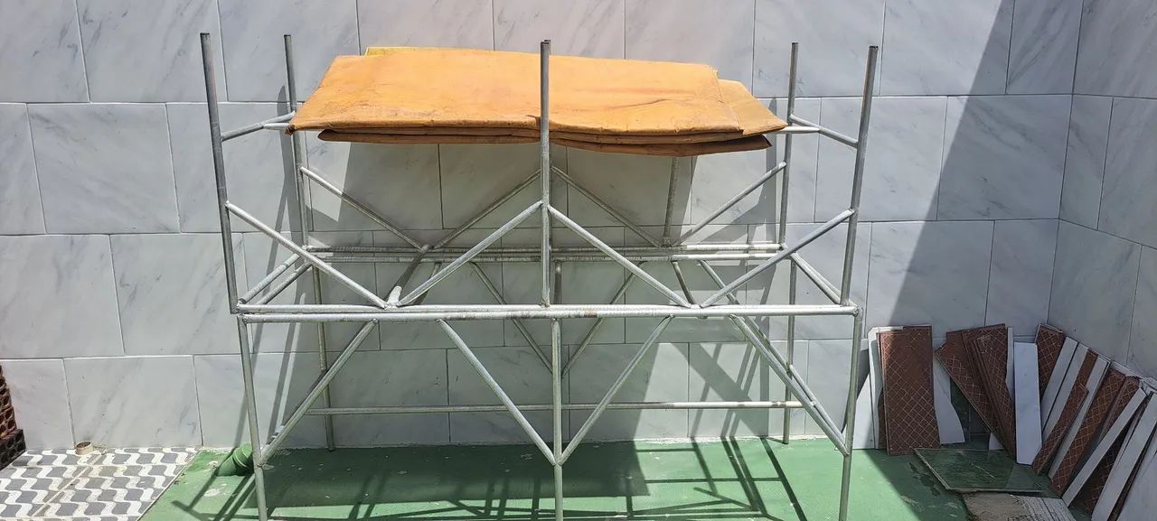 Estrutura de alumínio para macas de bronze - Foto 3