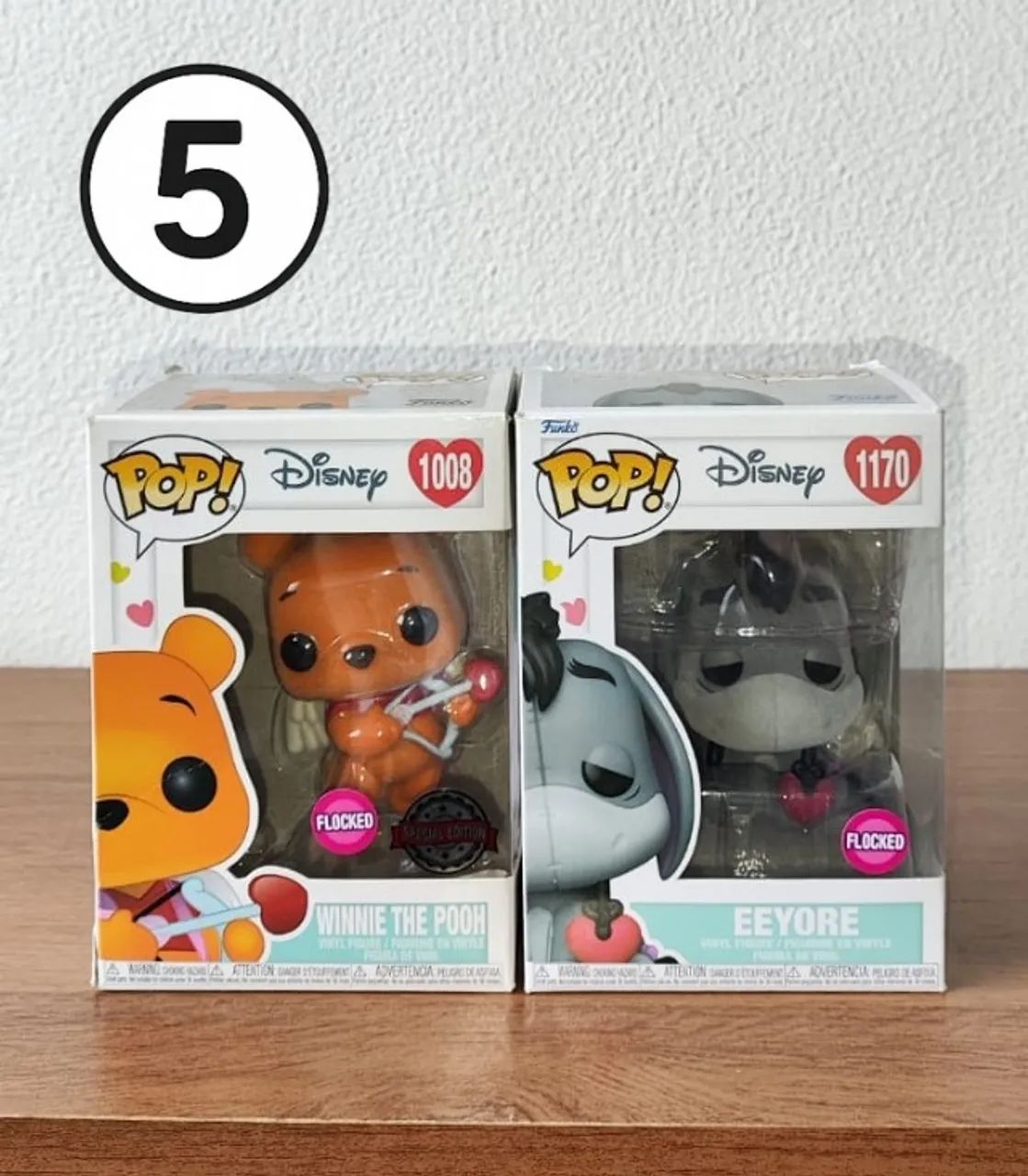 Conjunto Funko Pop Ursinho Pooh Winnie Pooh/Eeyore