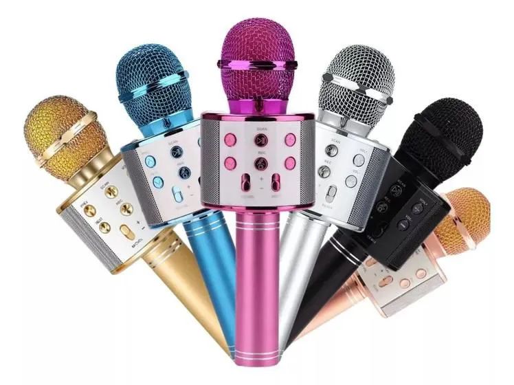Microfone bluetooth karaoke promoção R$:60,00 - Foto 5