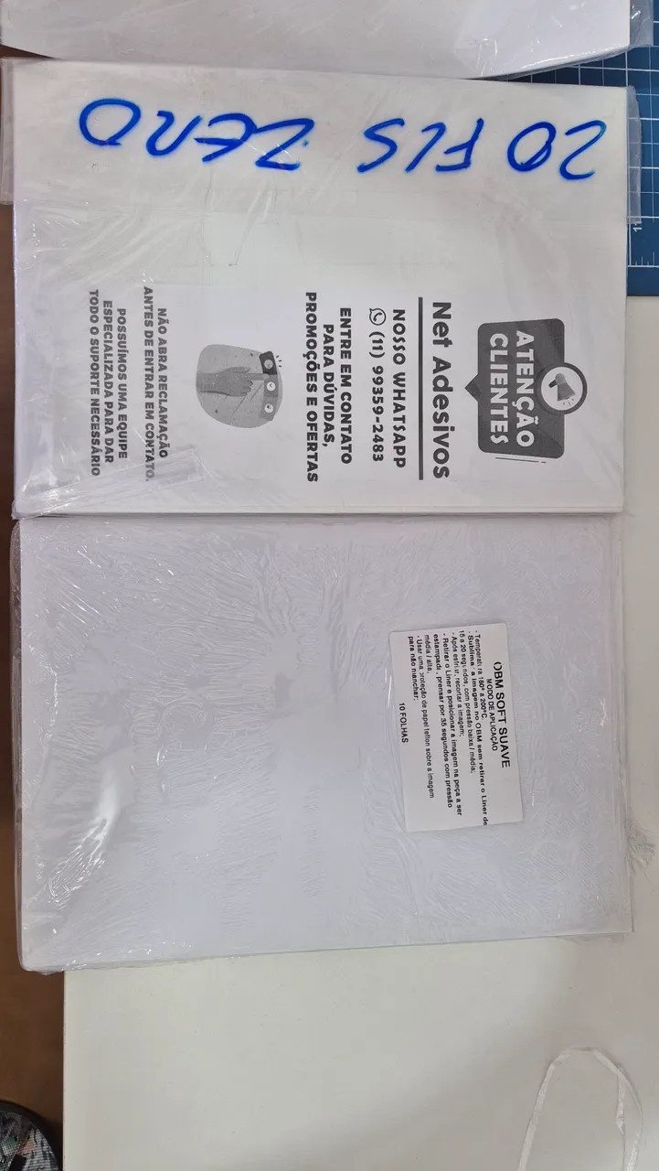 Folhas OBM toque zero sublimação + Brinde OPORTUNIDADE!