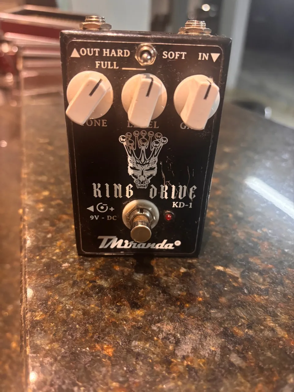 Pedal Guitarra T Miranda King Blue Drive boutique