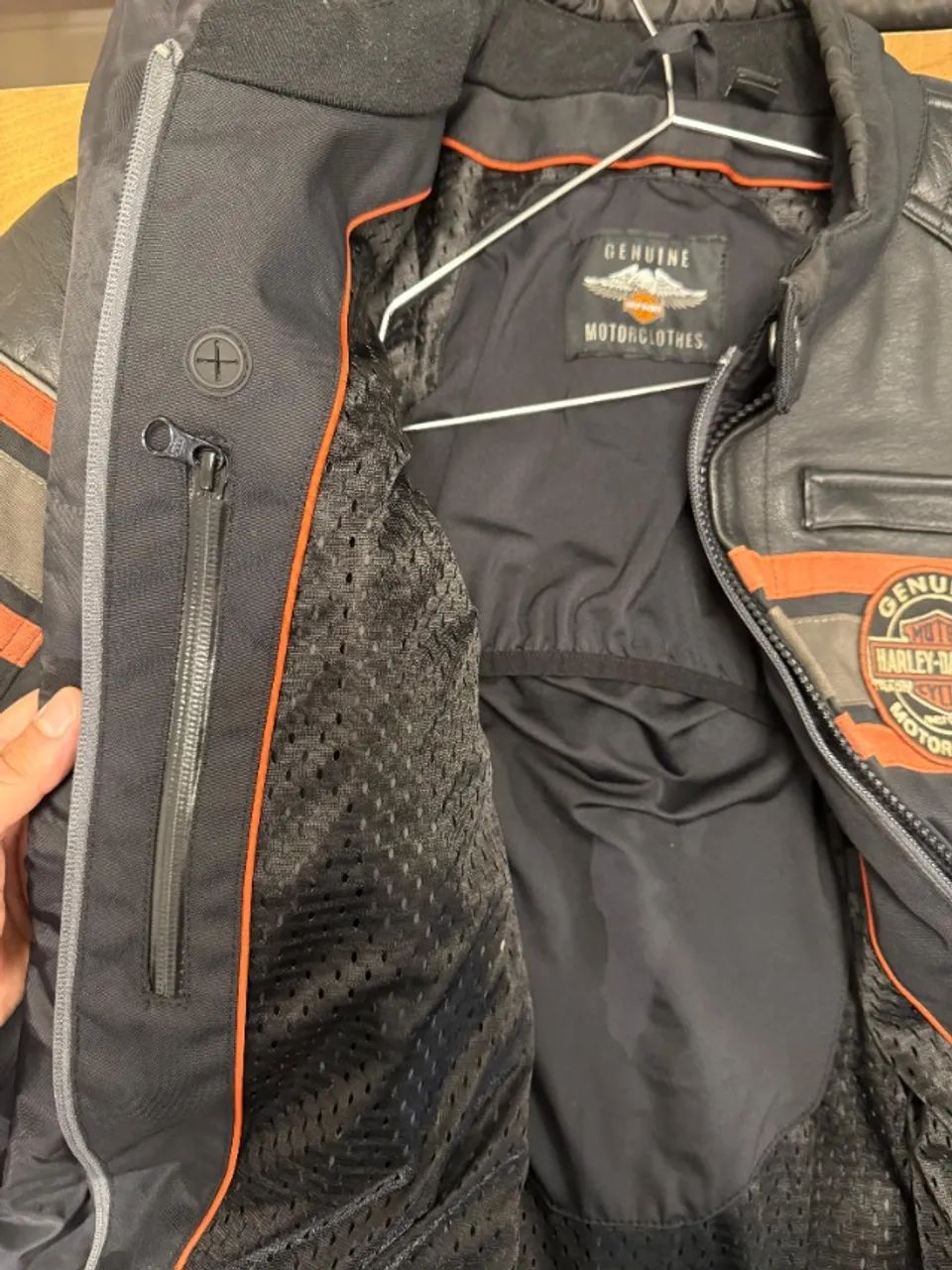 jaqueta de couro original harley davidson - Foto 5