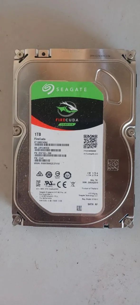 HD Seagate FireCuda 1TB64374419956609120