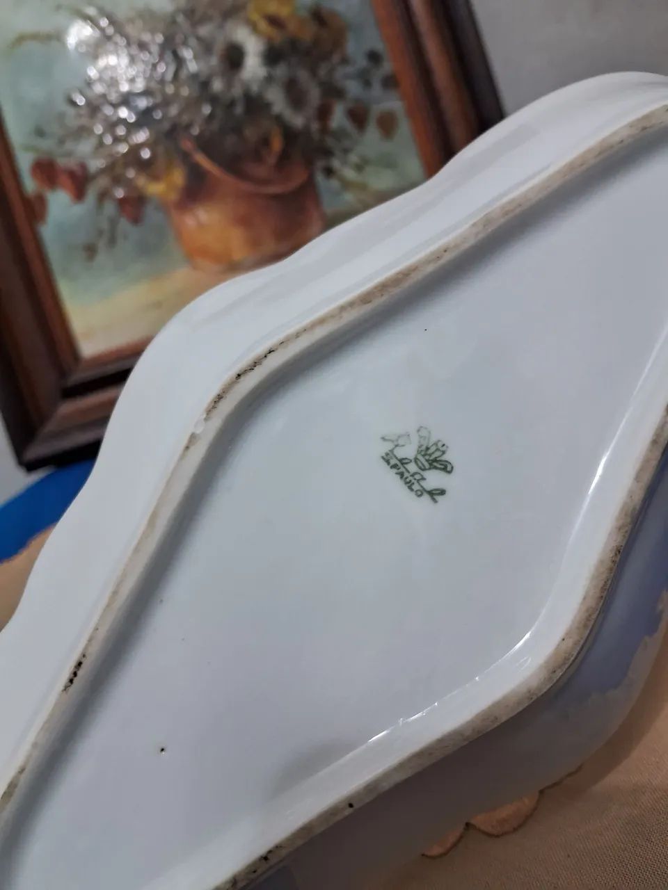 Antigo corvilhete porcelana real - Foto 4