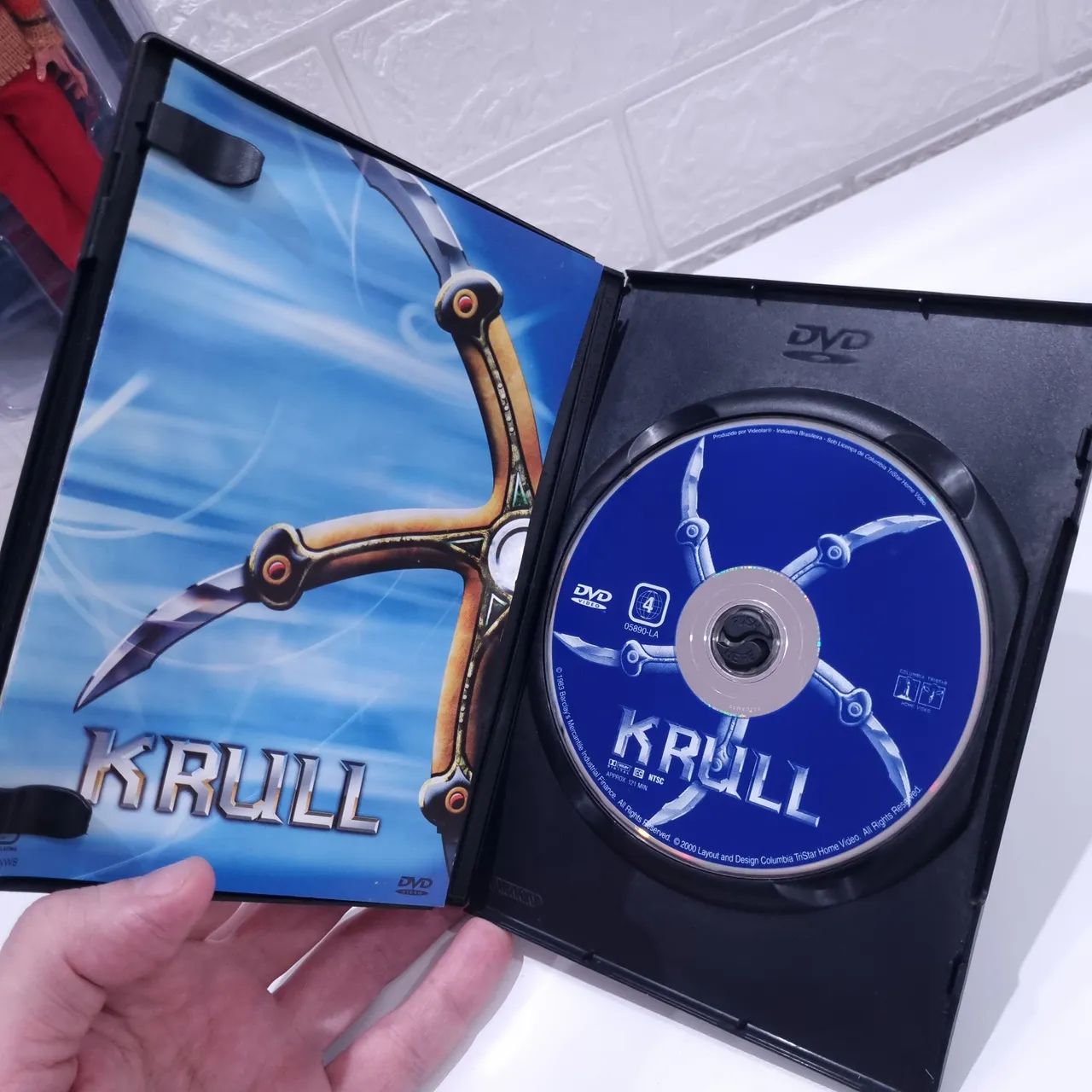 FILME EM DVD ORIGINAL E RARÍSSIMO - KRULL- Liam Neeson Novo de