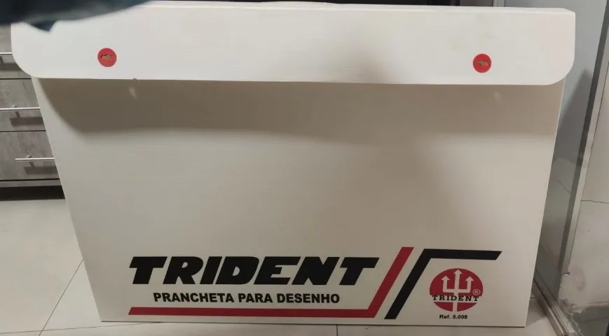 Prancheta Portátil A1 Régua Paralela Desenho 5008 Trident