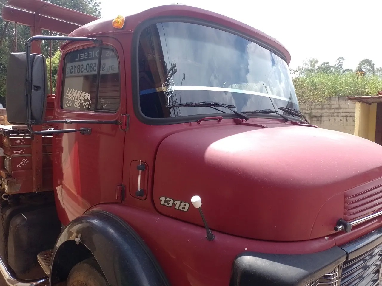 Caminhao 1318 motor 366 em bom estado freio motor.ok