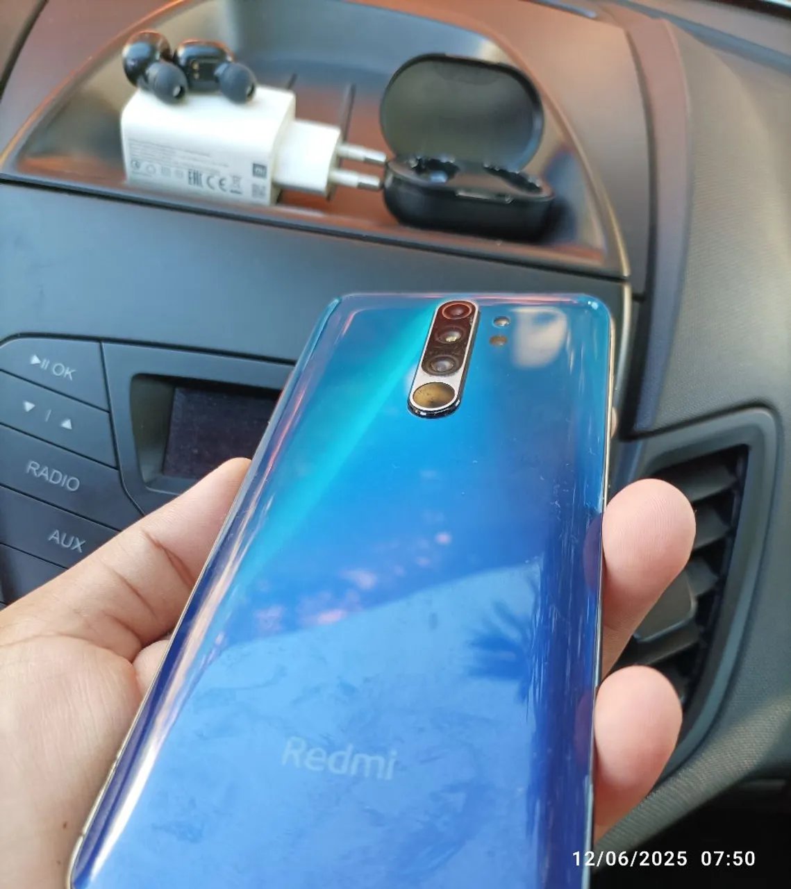 NOTE 8 PRÓ, 128 gigas, todo original, carregador e fones de ouvido