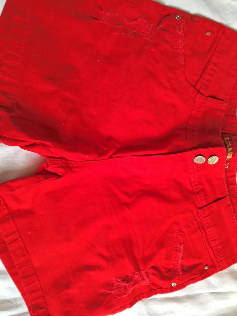 Shorts Jeans Plus size - Foto 3