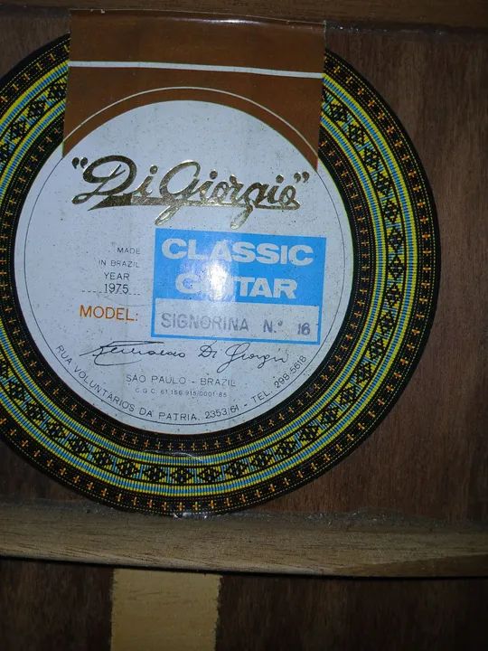 Violão Clássico - Ótimo estado digiorgio 1975 - Foto 2