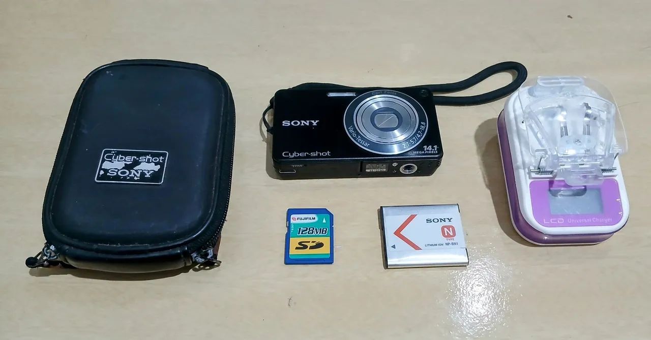Câmera Digital Sony Cyber-shot DSC-W350 14.1MP  3X - Excelente  - Foto 2