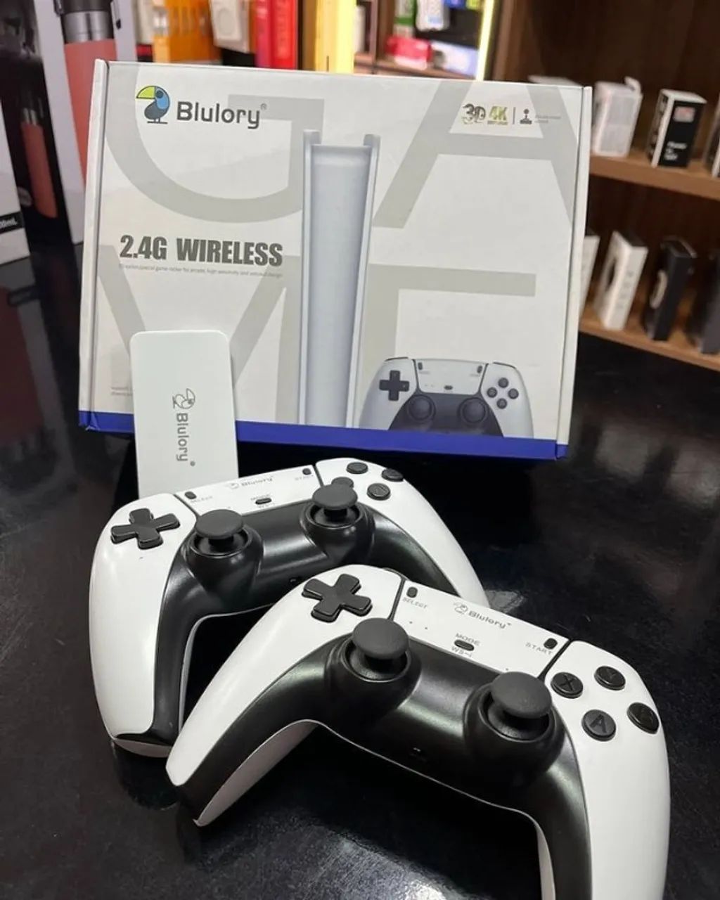 Game Retrô 4K +30mil Jogos Retrô Clássicos 2 Controles Sem Fio - Frete Grátis - Foto 6