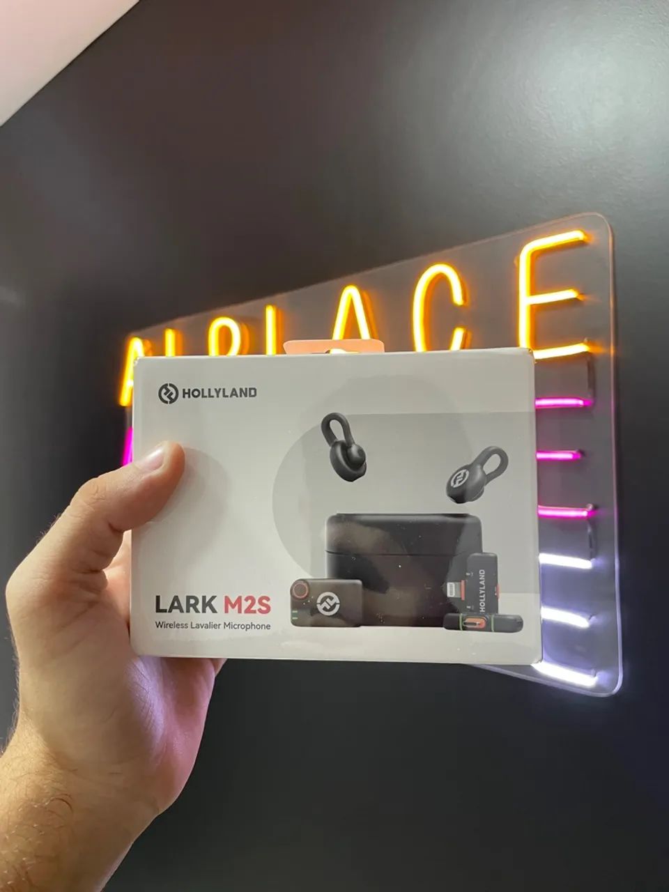 Microfone Sem Fio Hollyland Lark M2S Ultimate Combo - Novo