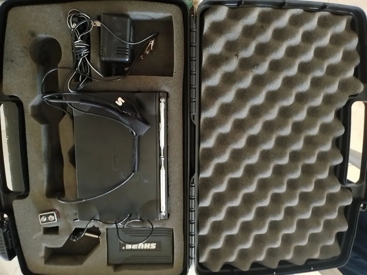 Microfone Shure auricular, sem fio - Foto 4