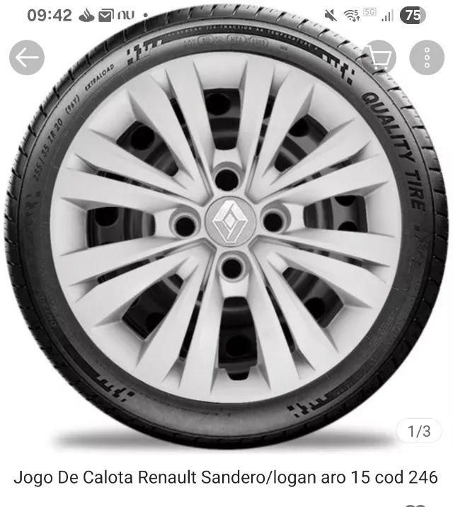 Vendo 1 Kit de Acessórios para o Sandero Ano 2018 - Foto 3