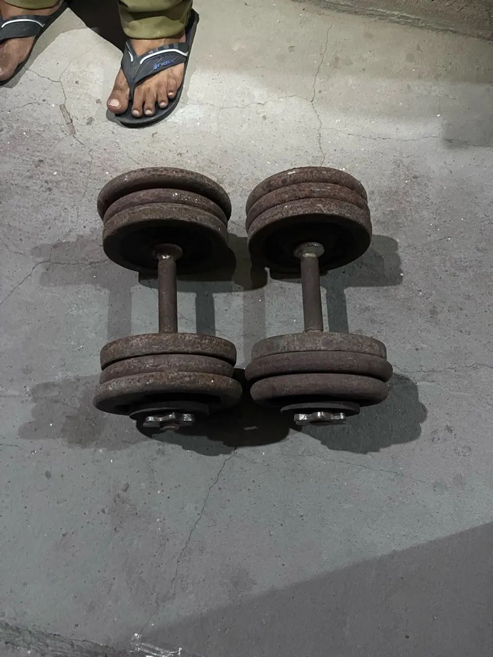 Anilhas de academia 