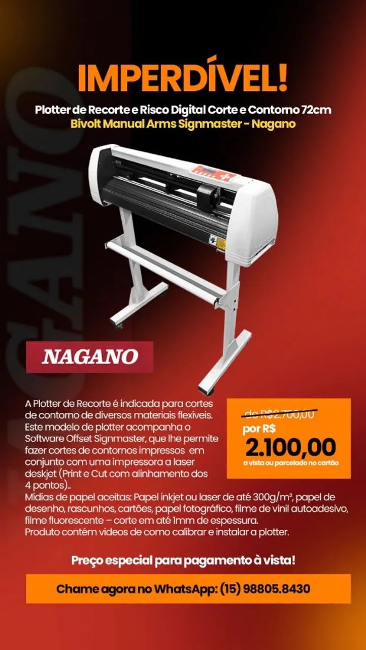 Plotter de recorte Nagano