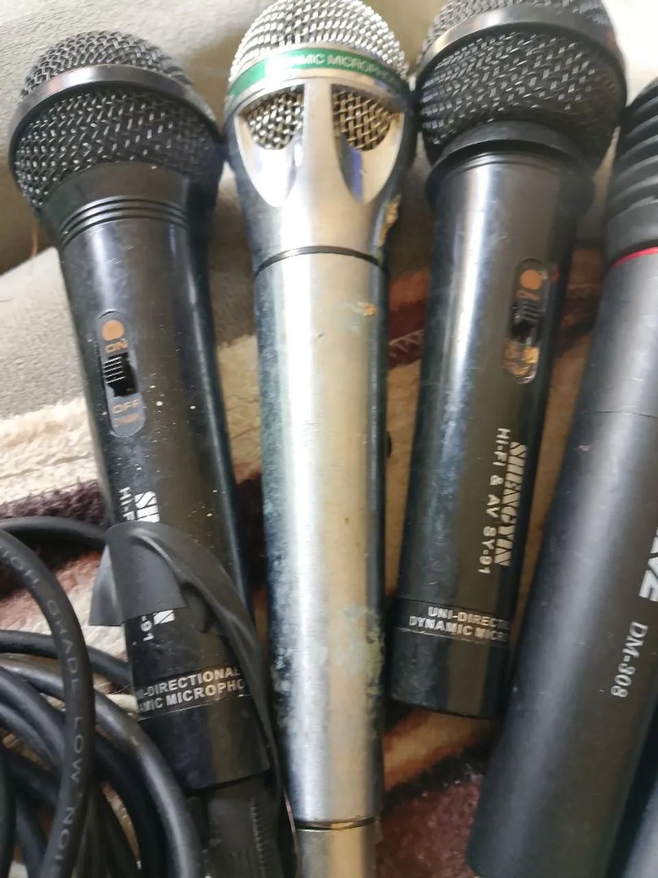 Microfones -  Kit 8 pecas  - Foto 2