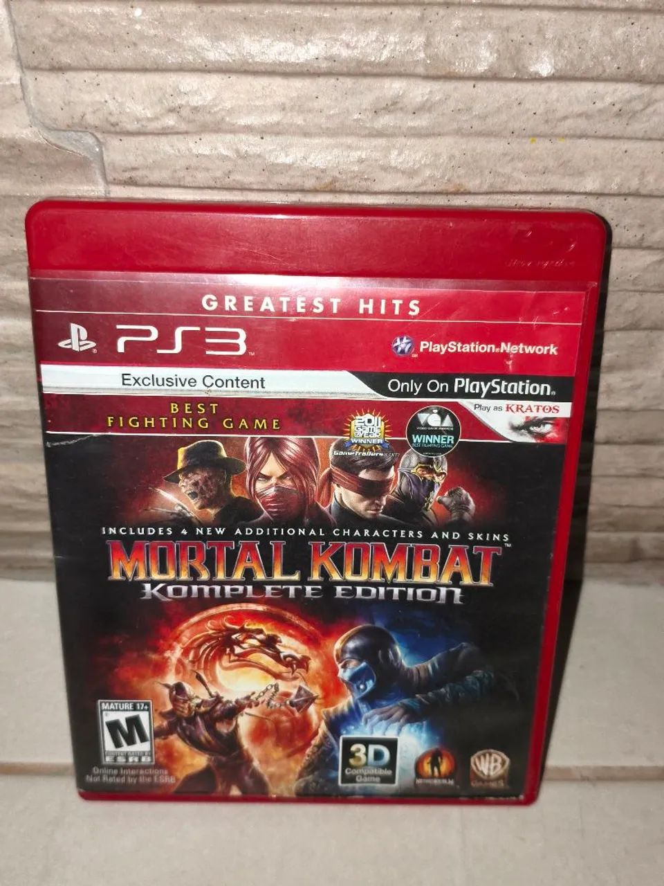 Mortal Kombat komplete edition PS3 