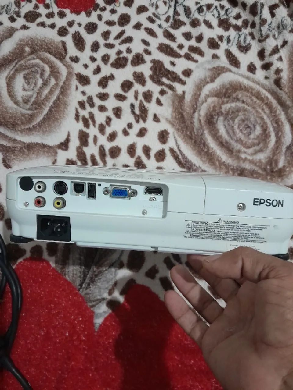 Projetor epson powerlite x10+ funcionando perfeitamente  - Foto 2