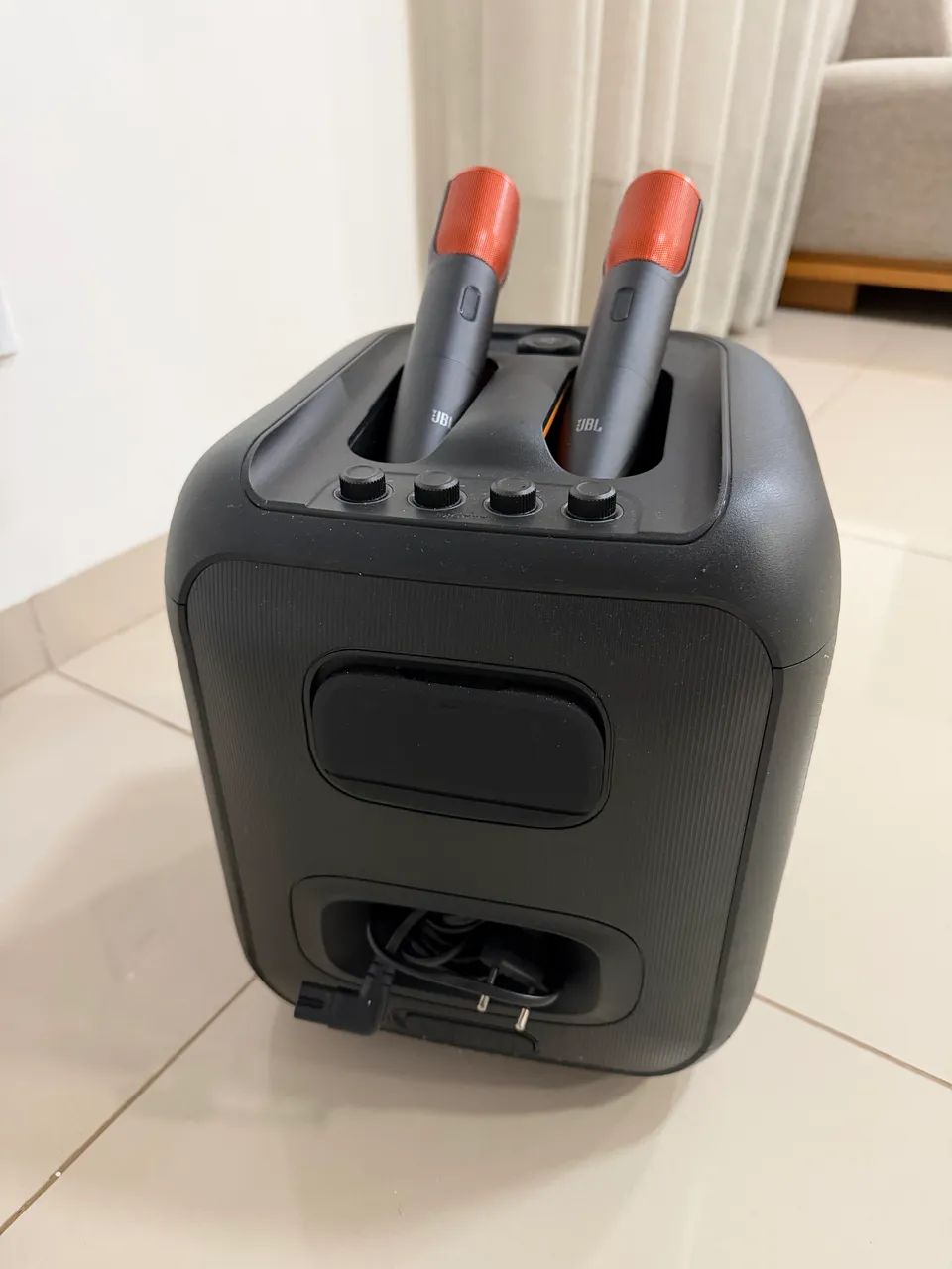 Caixa de som JBL ENCORE + 2 Microfones JBL sem fio- bluetooth  - Foto 2