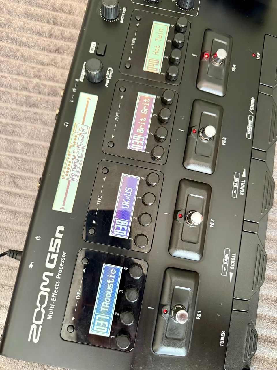 Pedaleira Zoom G5n Multi Effects Processor  - Foto 3