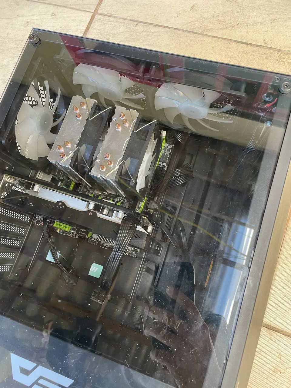 PC Gamer Xeon 2667 com 16Gb e placa de video RX 590 2048sp - Foto 2