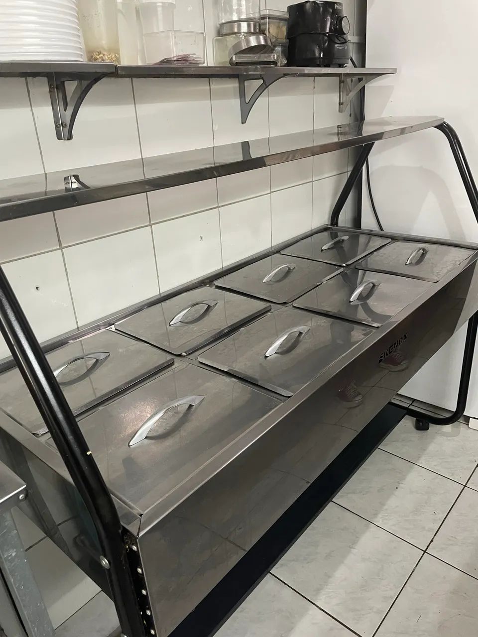 ? Buffet térmico em inox - praticamente novo! ? - Foto 3