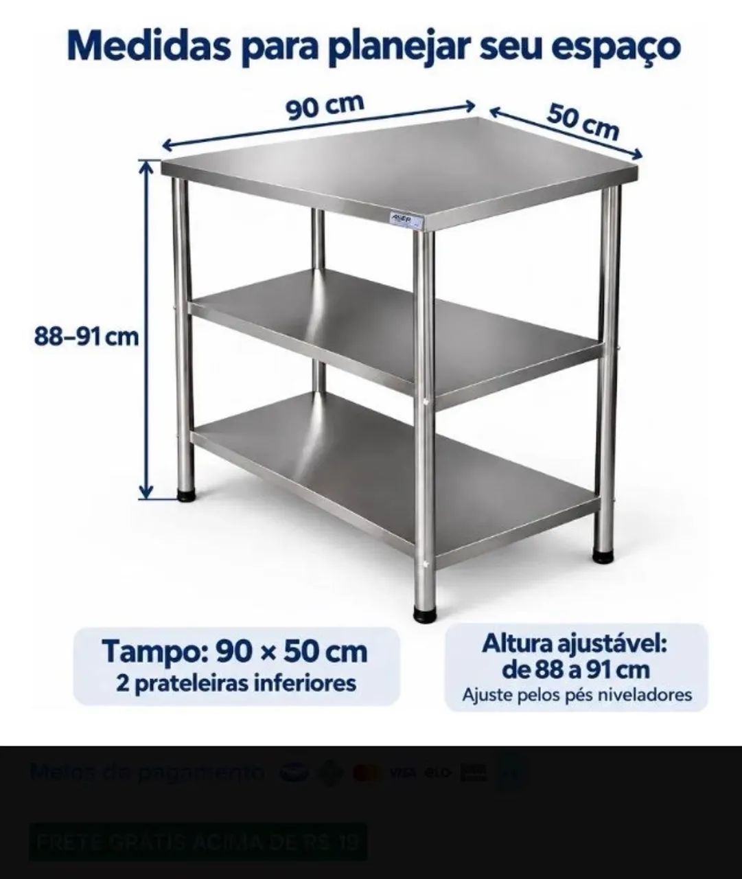 Mesa Inox - Foto 3