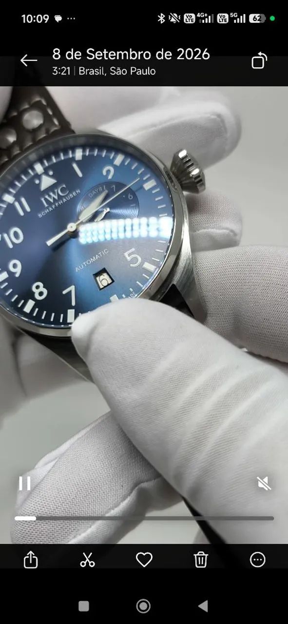 Relógio IWC MOVIMENTO AUTOMÁTICO  - Foto 4