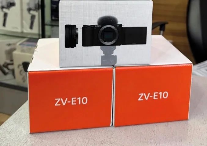 Câmera Sony Zv e10 Lente 16-50mm Nova com NF  - Foto 2