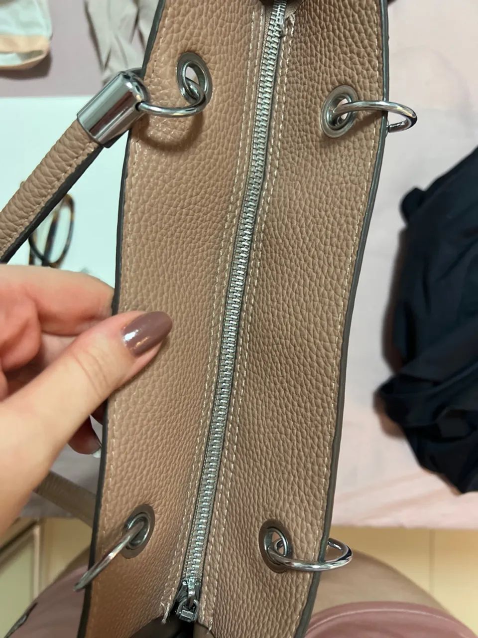 BOLSA TOTE MARROM ? ELEGÂNCIA E PRATICIDADE  - Foto 3