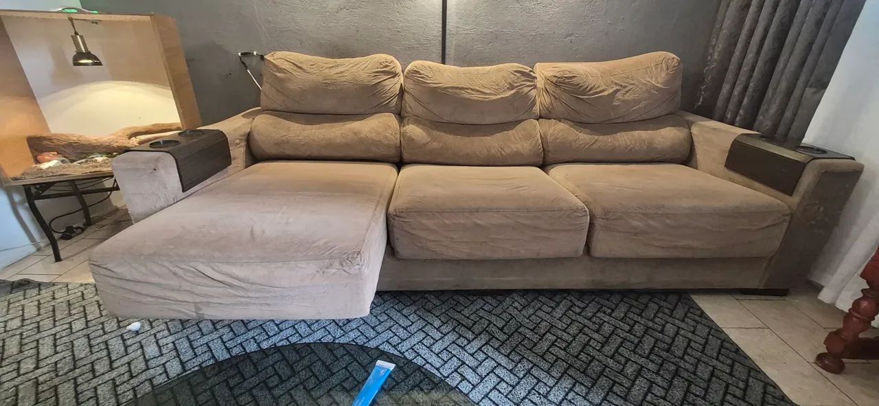 Sofa 3 lugares grande retratil  - Foto 3
