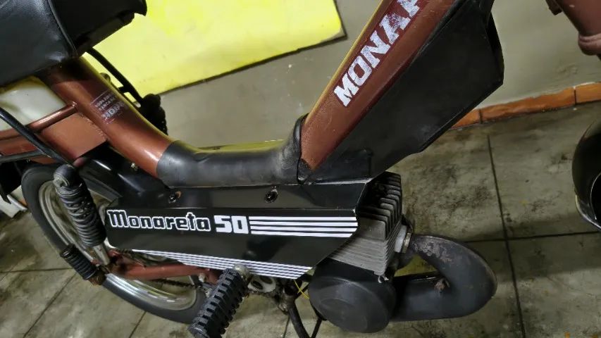 Mobylette Mobilete Monark 1987 Original Nunca Restaurada * - Foto 2