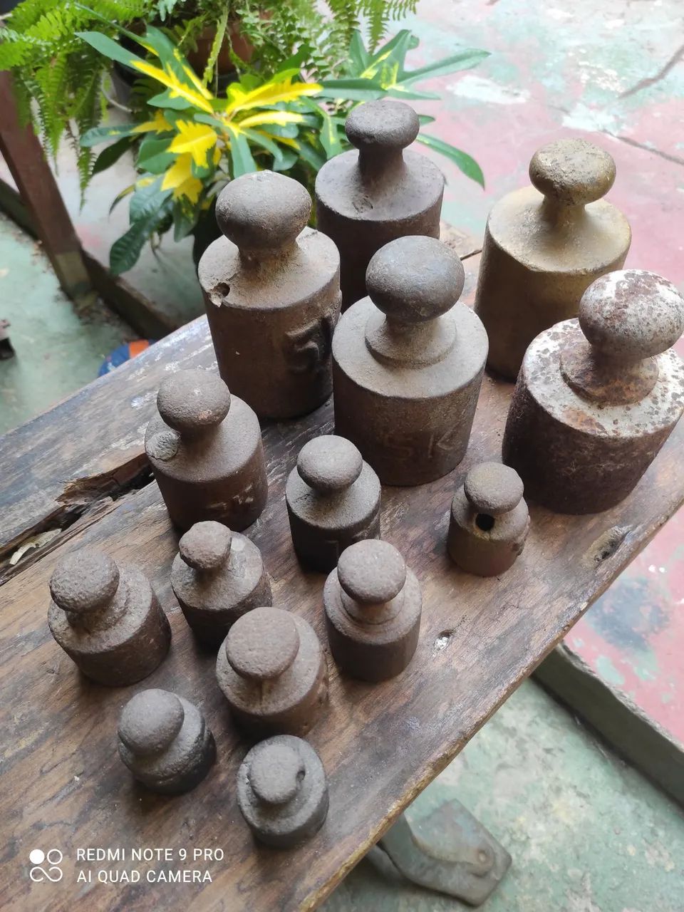 Pesos de balança,antigos : - Foto 2