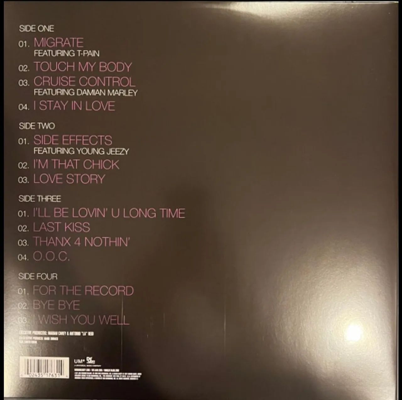 LP Disco de Vinil - E=MC² - Mariah Carey (discos Pink Fluorescent) - Foto 2