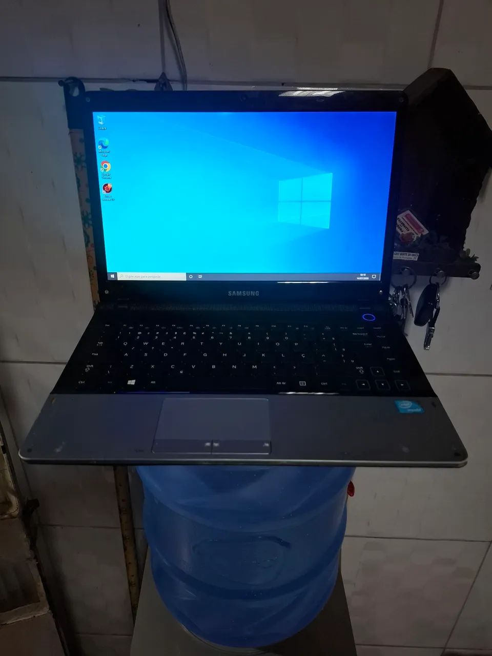 Notebook samsung funcionando perfeitamente 