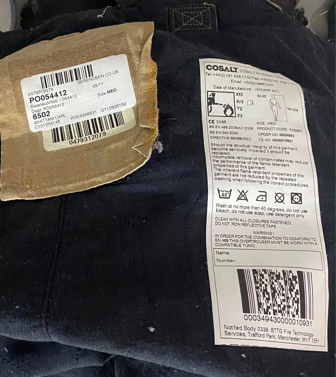 Roupa de Combate a Incêndio Cosalt - Foto 4