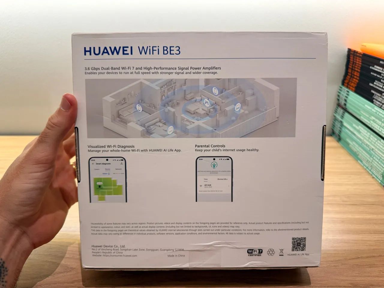 Roteador Huawei BE3 WIFI 7 - Foto 3
