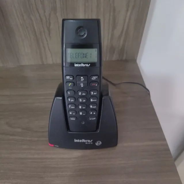 Telefone Fixo sem fio Intelbras modelo TS-40 ID 6.0 - Funcionando Perfeitamente - Foto 4