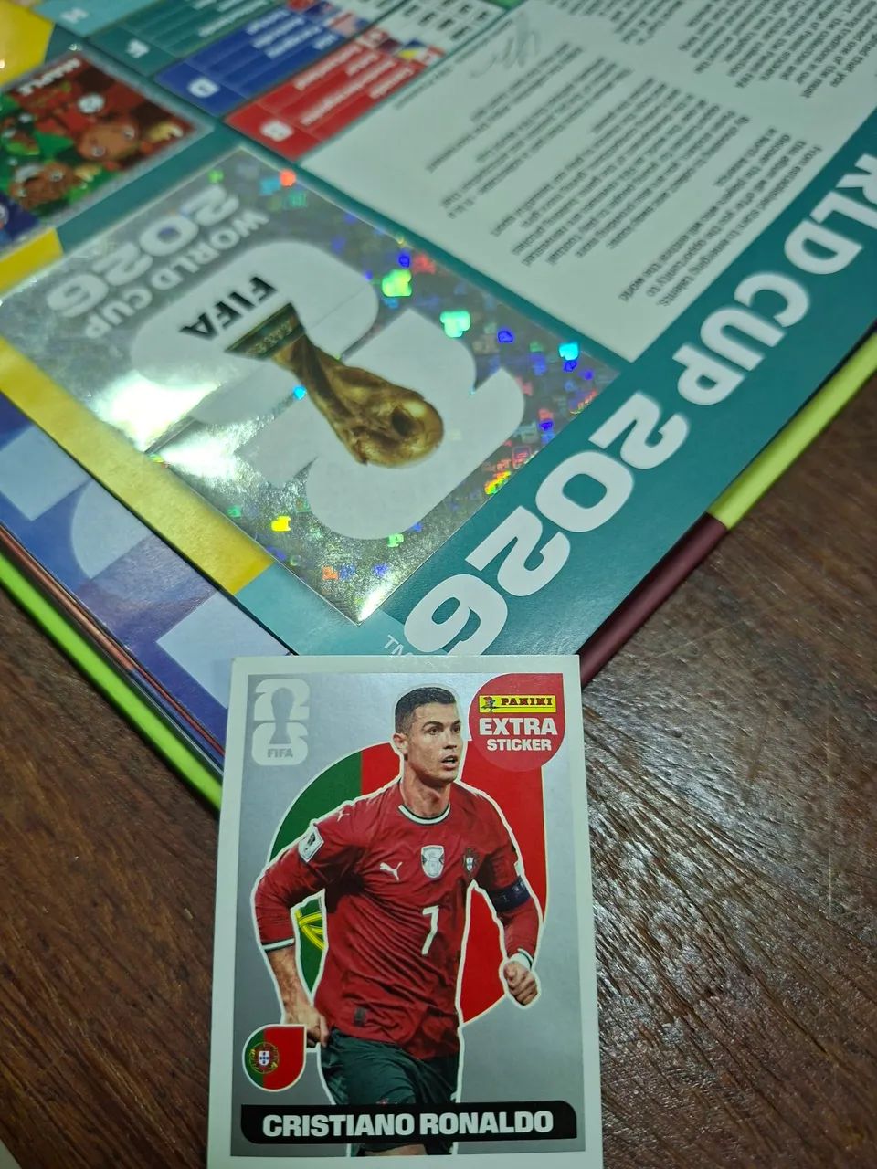 Figurinha copa 2026 cristiano ronaldo prata - Foto 3