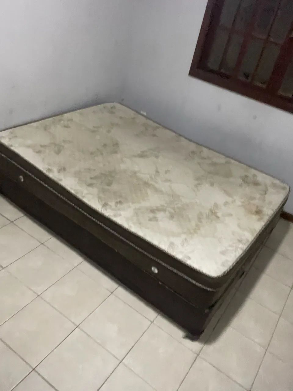 Colchão casal + Box bipartido - Foto 3