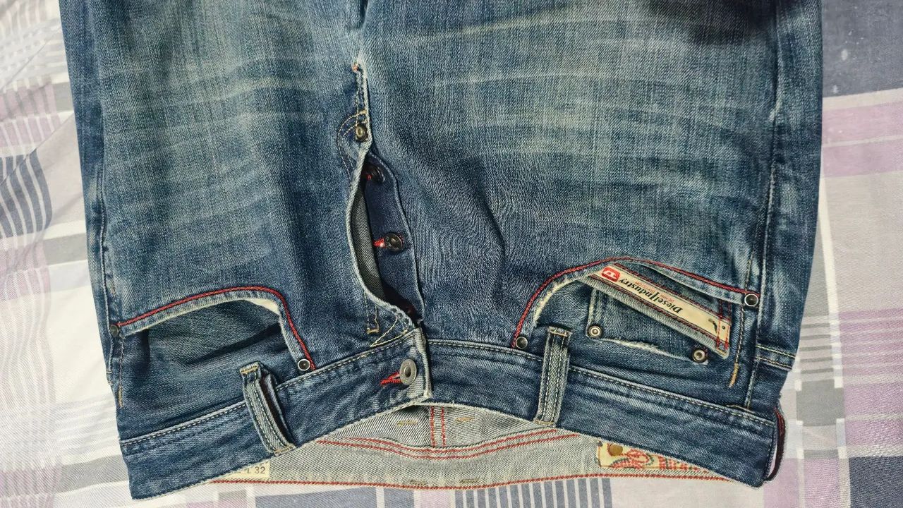 Calça jeans diesel murran 40 - Foto 2