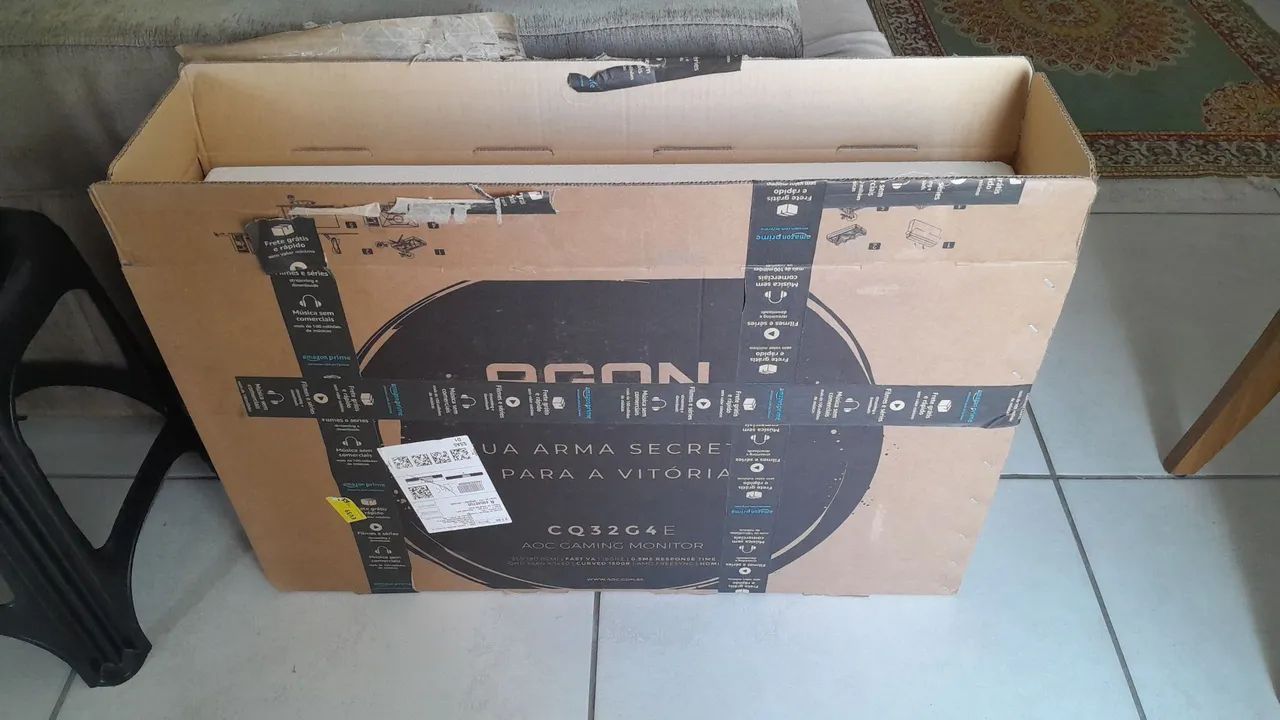 AOC Gaming 32" QHD 180Hz - 1 semana de comprado - Foto 3